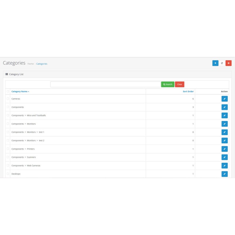 OpenCart 3 Admin Category Search Extension Fast and Easy Category Finder OpenCart 3 Admin Category Search Extension Fast and Easy Category Finder