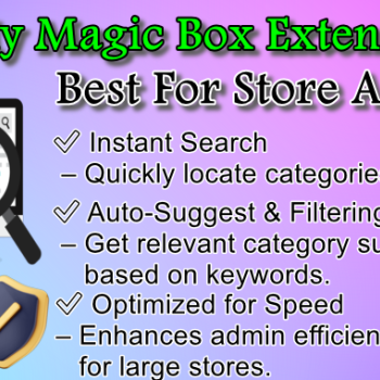 OpenCart 3 Admin Category Search Extension Fast and Easy Category Finder