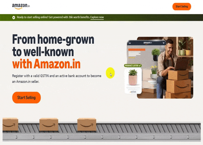 create seller center
